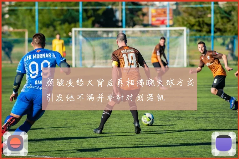 颜骏凌怒火背后真相揭晓失球方式引发他不满并非针对刘若钒